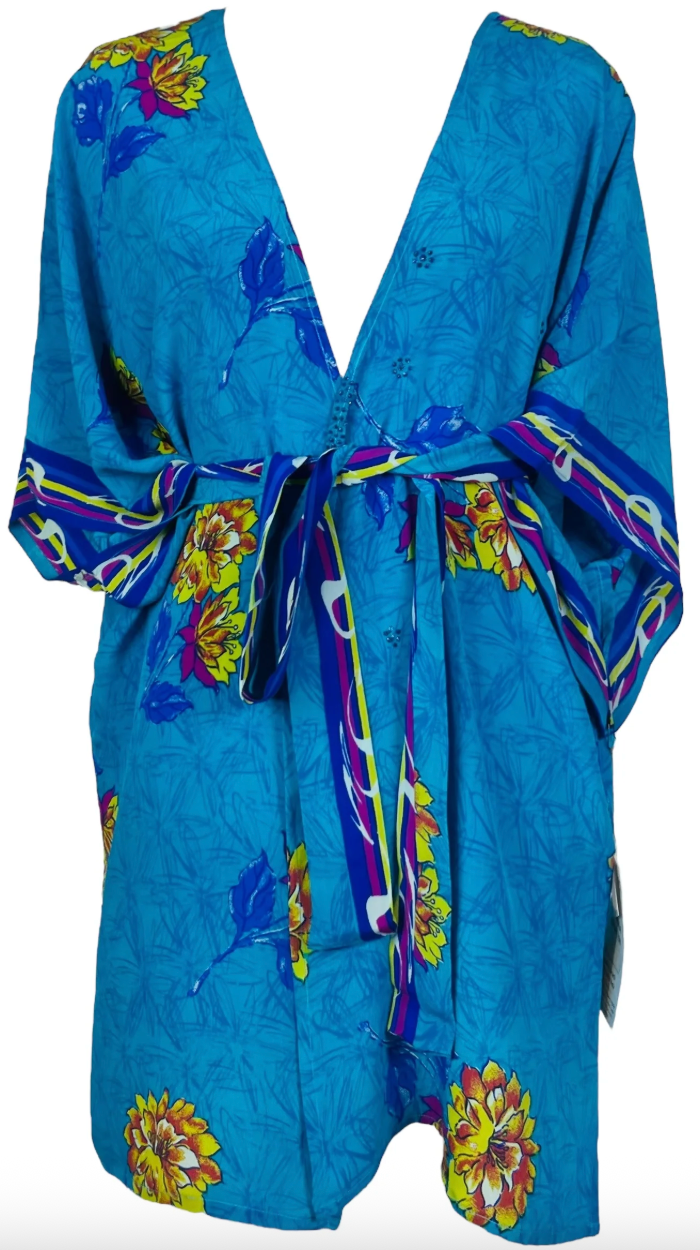 sariKNOTsari Avatar Pure Silk Short Kimono