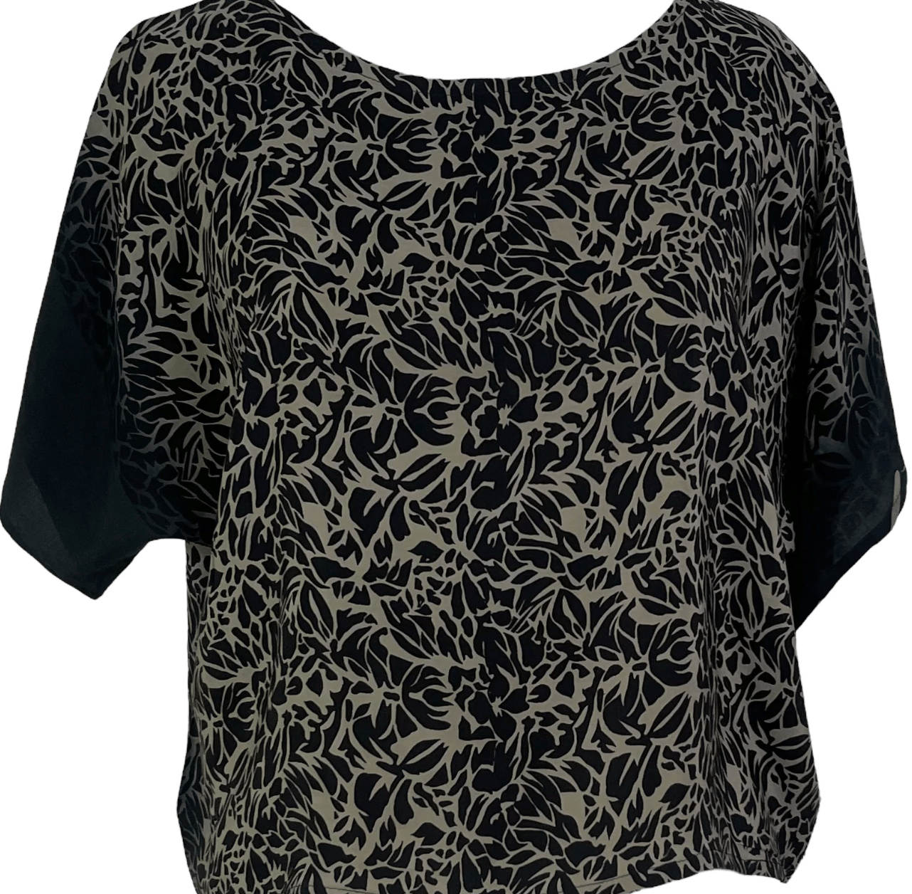 sariKNOTsari Avatar Pure Silk Boxy Top