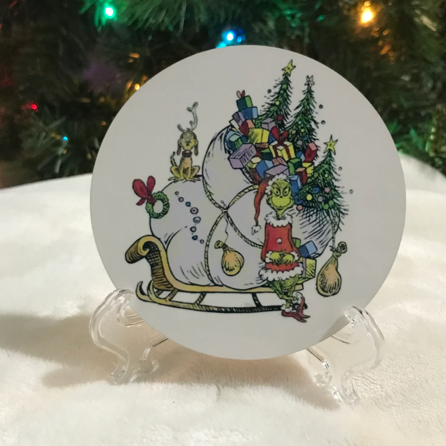 Collier Crafts Holiday Coaster