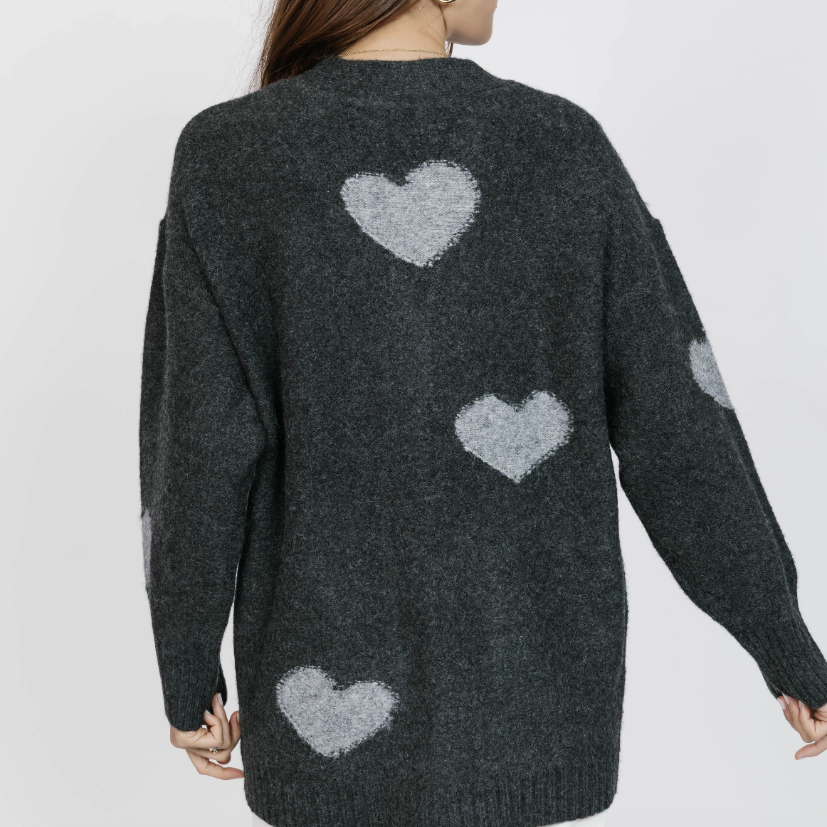 Smash & Tess ADORA Cardigan - Charcoal/Grey