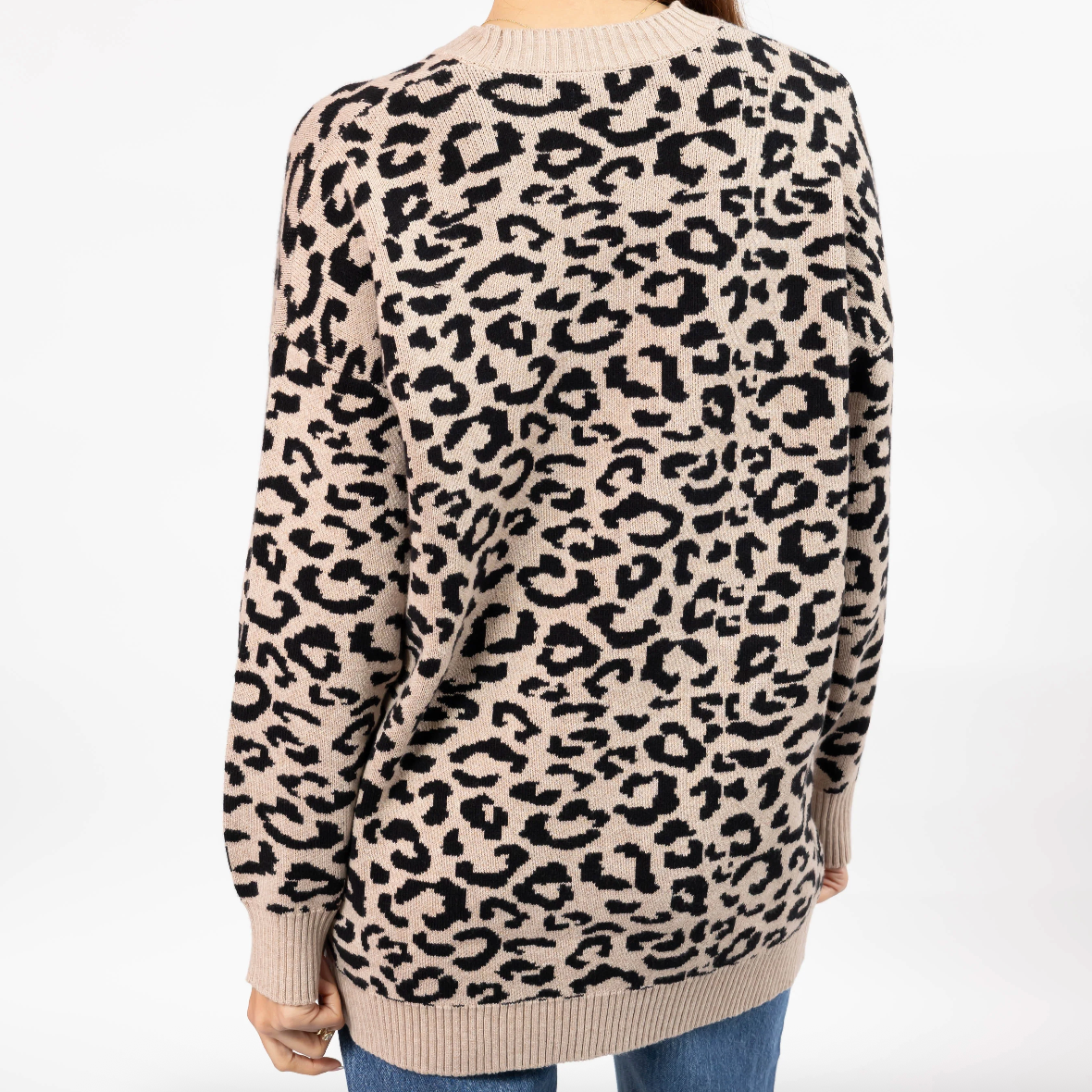 Smash & Tess LEOPARD Long Sweater