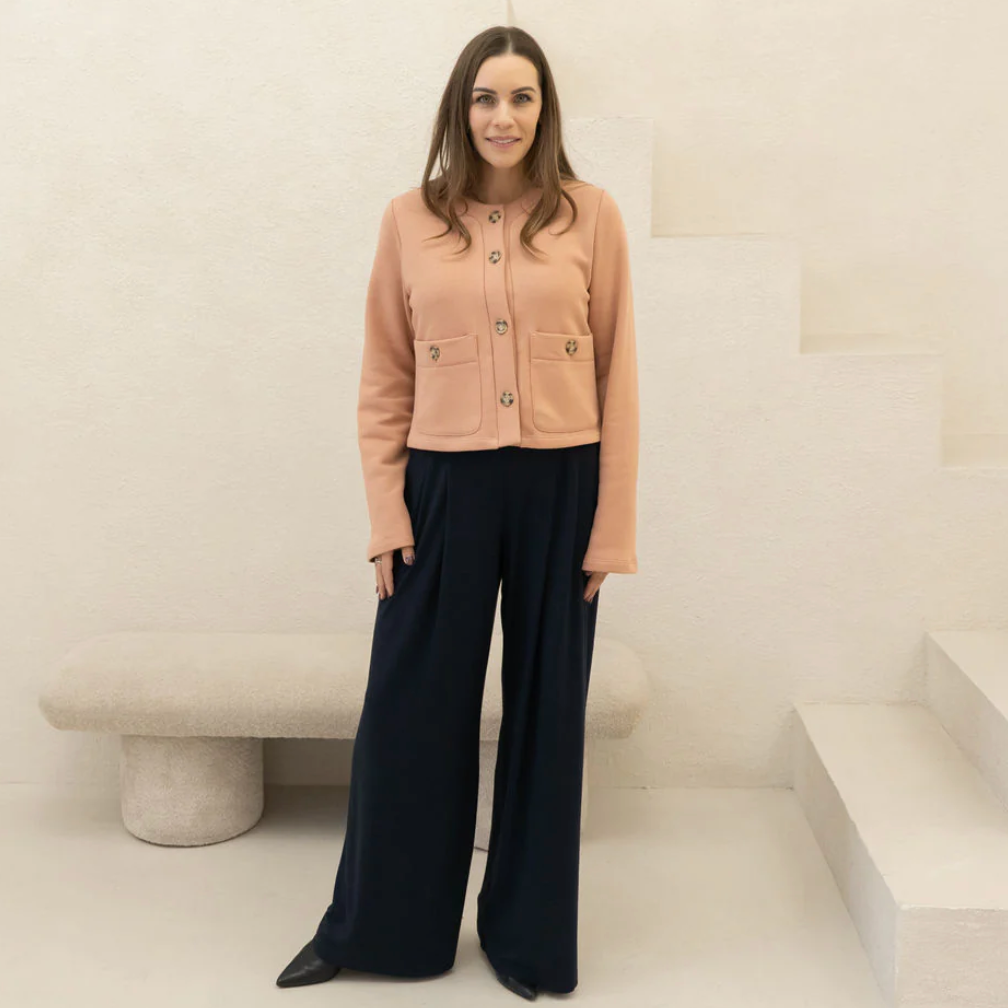 Encircled - The Tailored Organic Fleece Cardigan