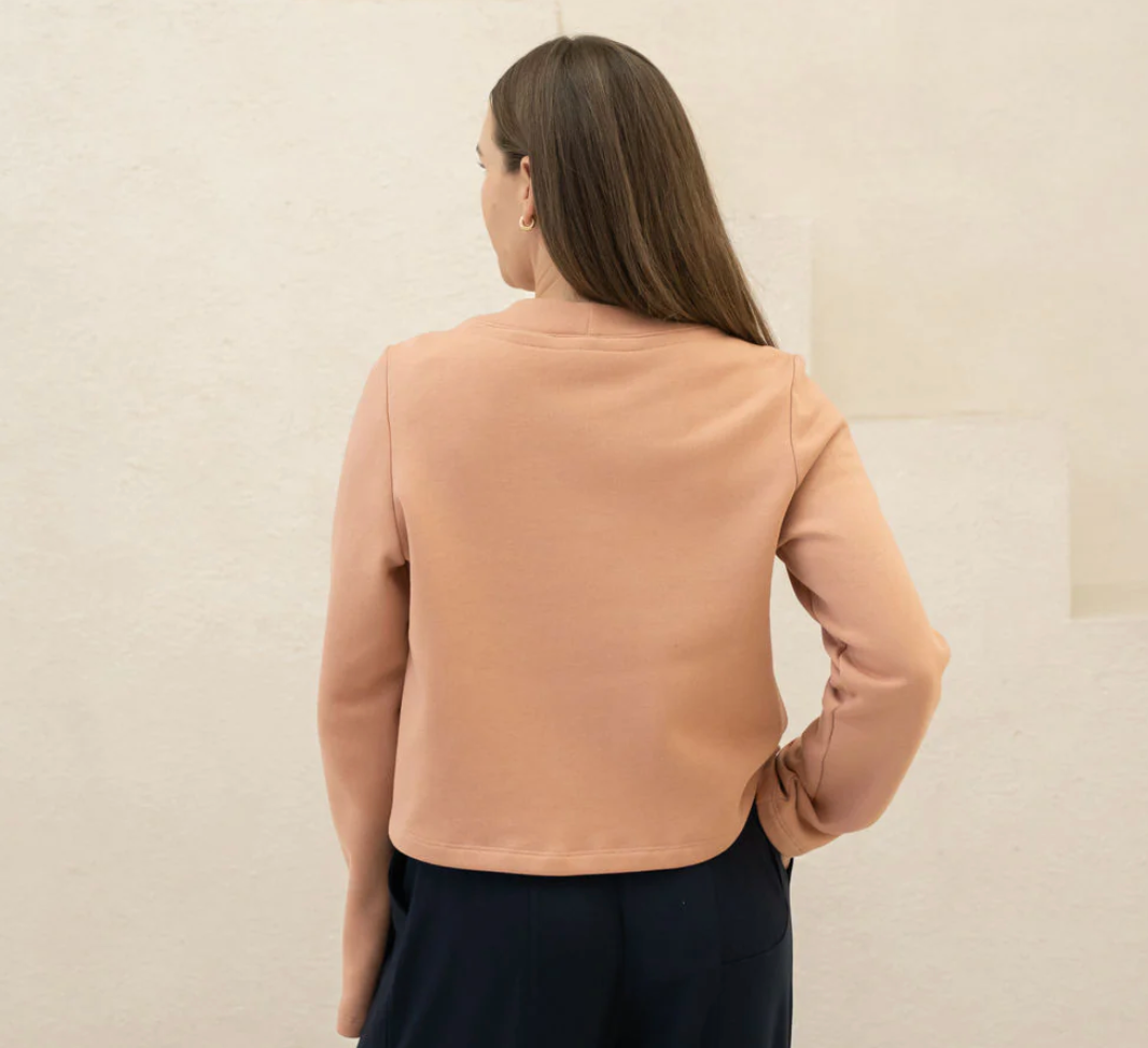 Encircled - The Tailored Organic Fleece Cardigan