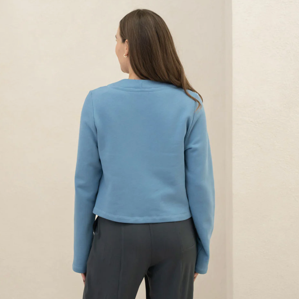 Encircled - The Tailored Organic Fleece Cardigan