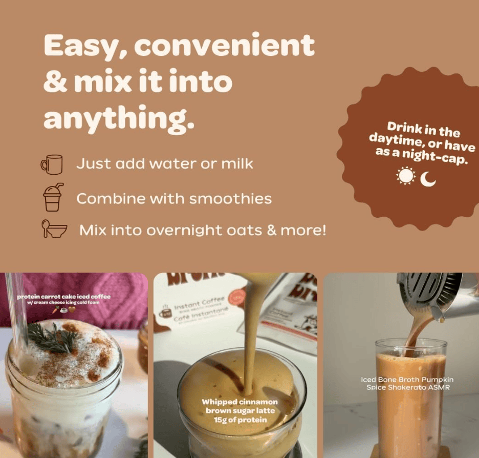 Beck's Broth Protein Instant Coffee