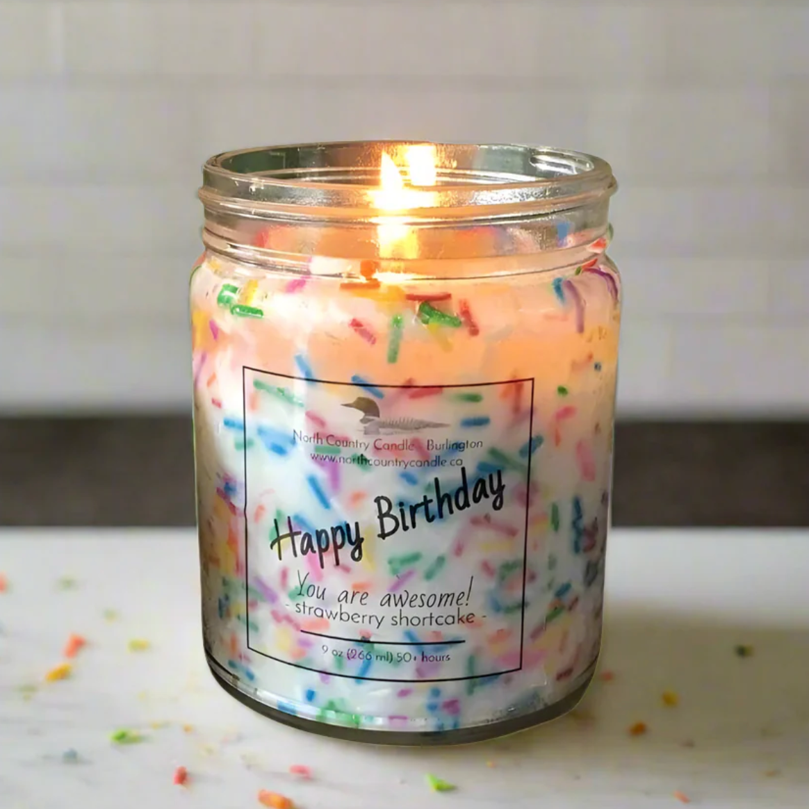 North Country Candle - BIRTHDAY CELEBRATION Soy Wax Candle