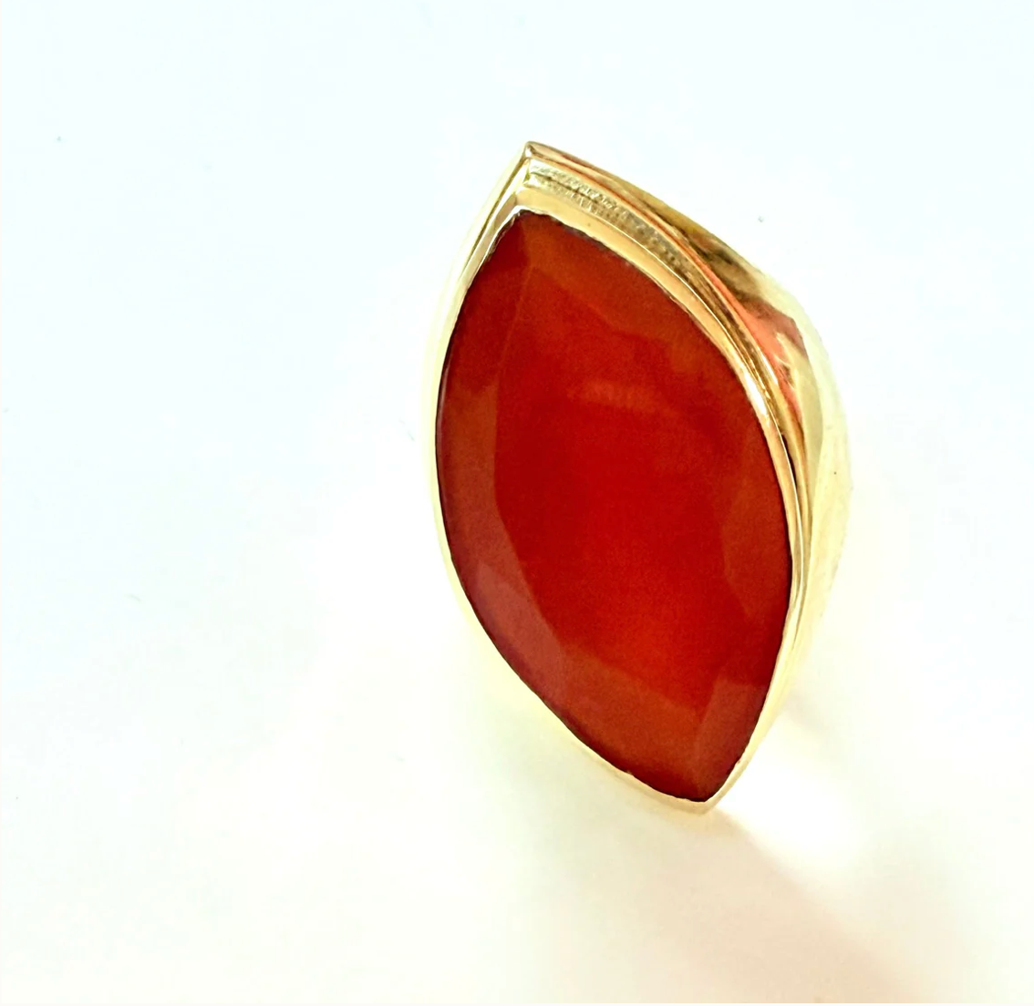 Love Not Fear HIGH PRIESTESS Gemstone Ring