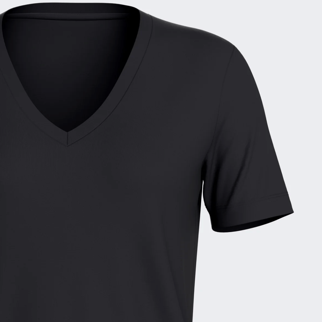 IMPETUS Soft Premium V-Neck Short Sleeve Tee in Lyocell
