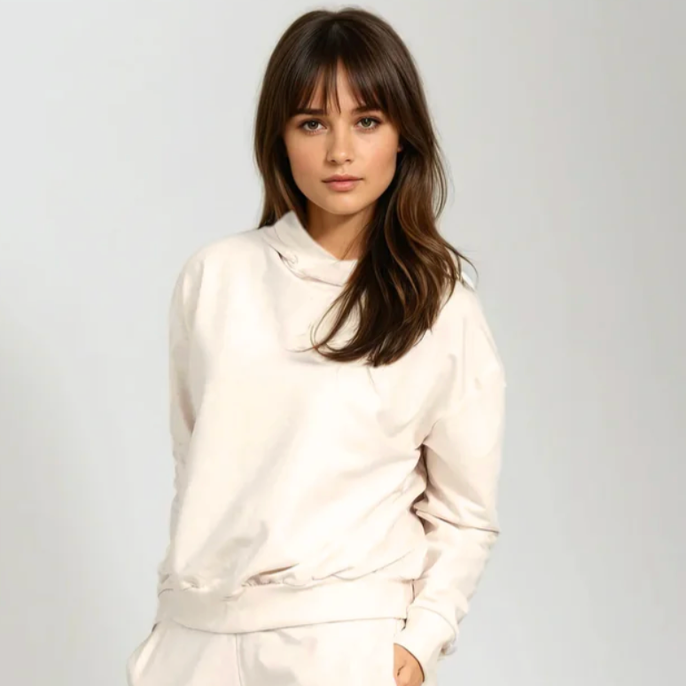 Olive + Splash BOMBER Bamboo Hoodie