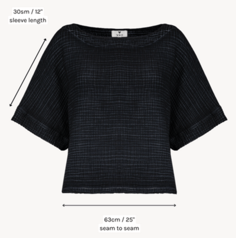 Pokoloko - Turkish Cotton Crinkle Boat Top