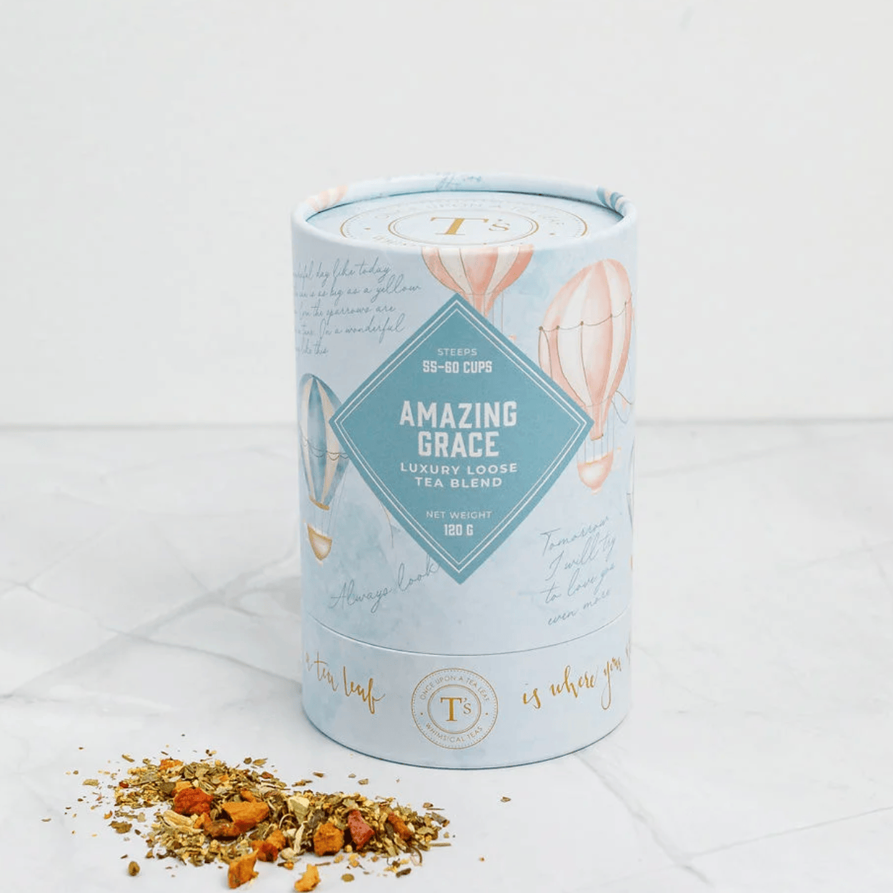 Once Upon A Tea Leaf - AMAZING GRACE Luxury Loose Leaf Herbal Tea Blend