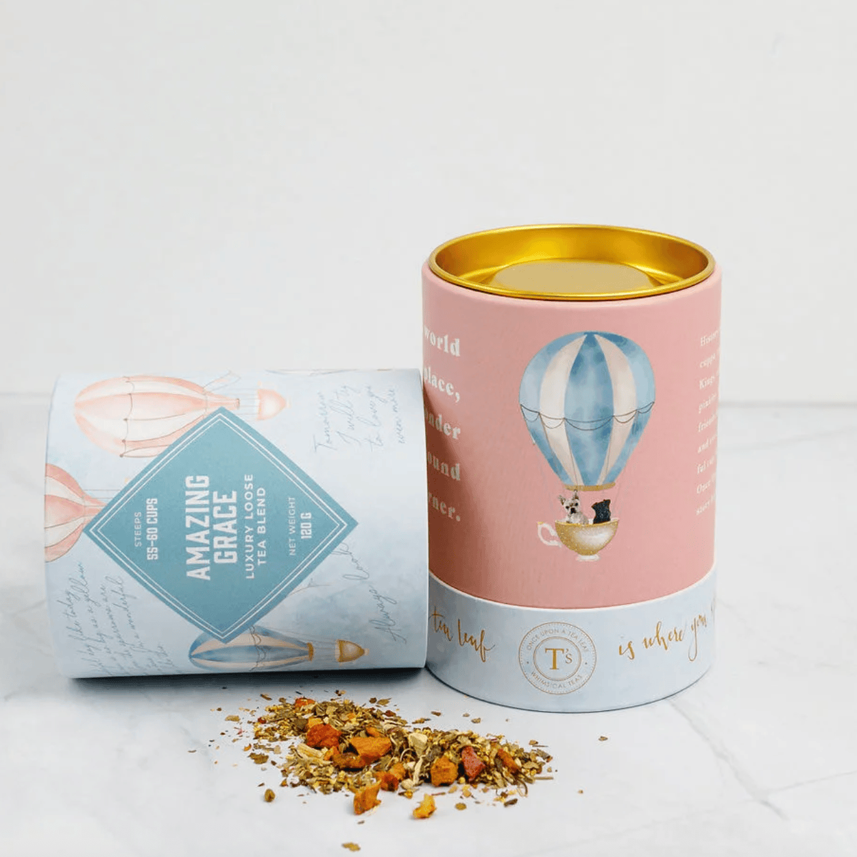 Once Upon A Tea Leaf - AMAZING GRACE Luxury Loose Leaf Herbal Tea Blend