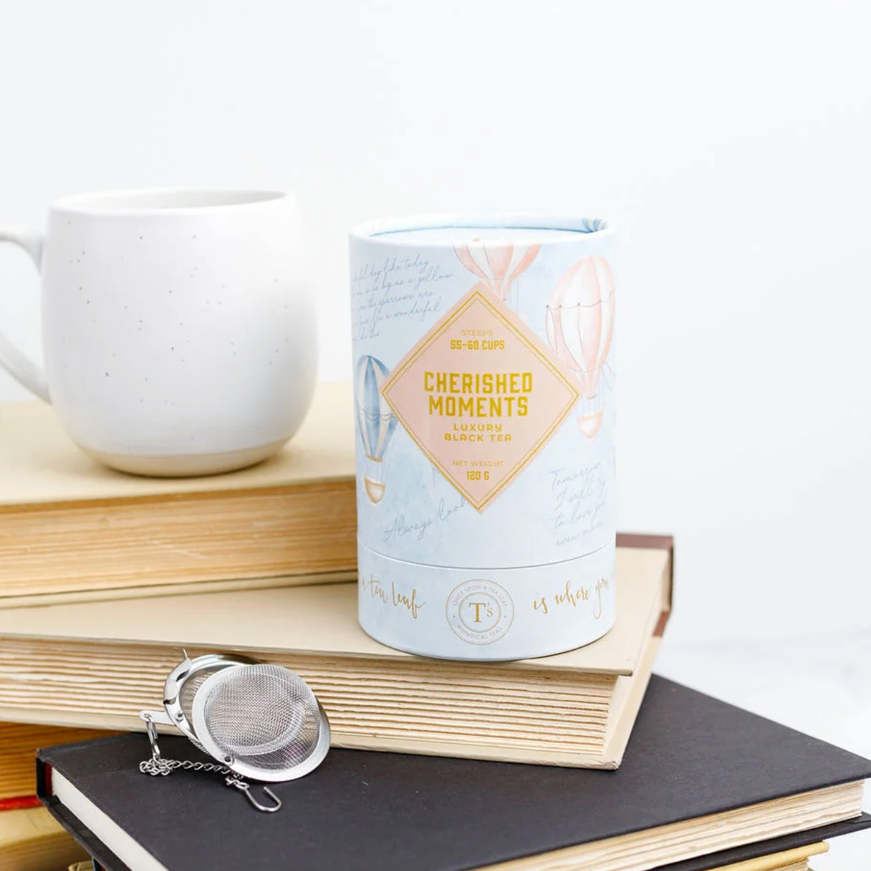 Once Upon A Tea Leaf - CHERISHED MOMENTS Luxury Loose Leaf Black Tea Blend