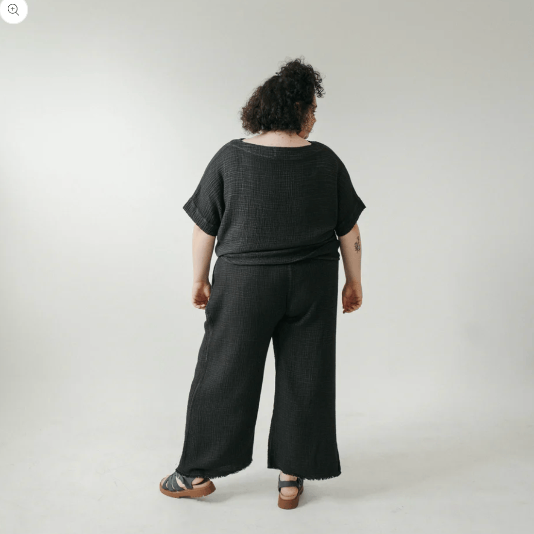 Pokoloko - Turkish Cotton PLUS Crinkle Boat Top