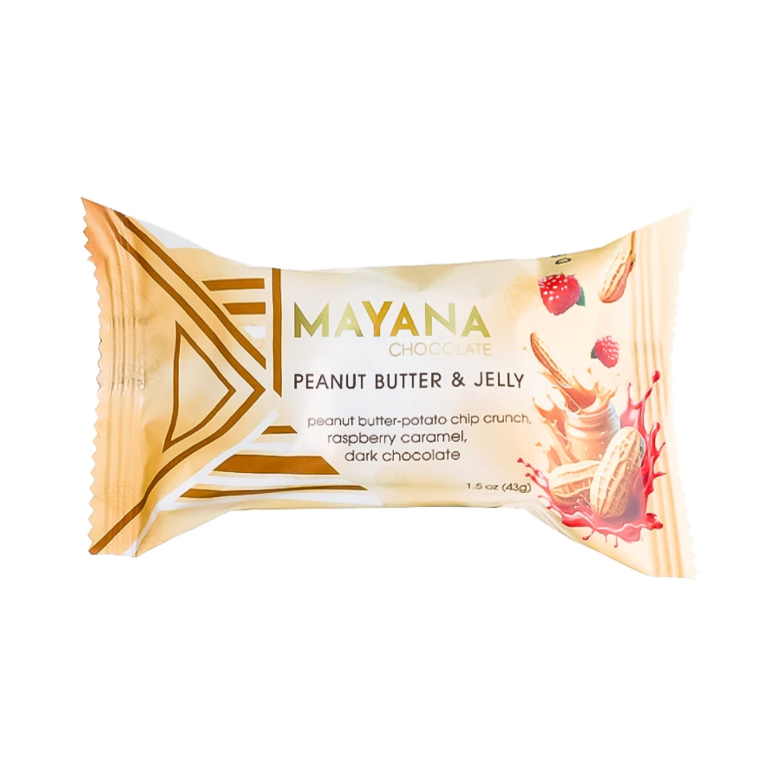 Mayana Mini Chocolate Bar - Peanut Butter & Jelly