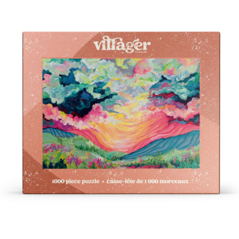 Villager Puzzles - DAYBREAK 1000-Piece Puzzle for Adults Designed in Canada by Julie Amlin