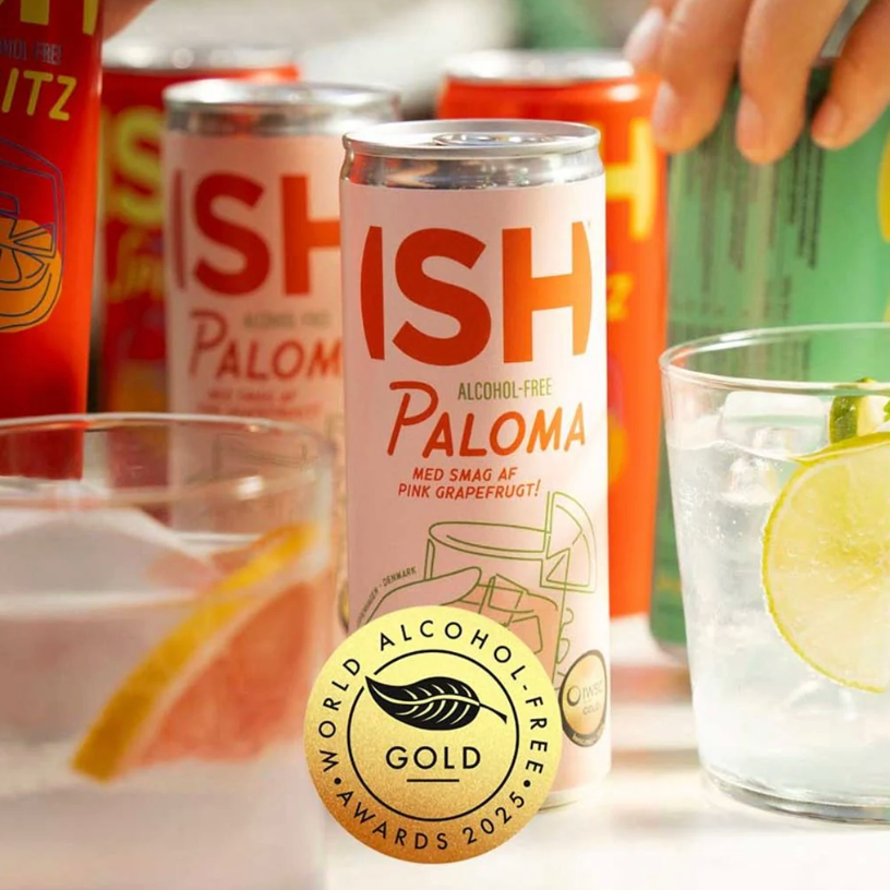 ISH Paloma 4x250ml Cans (Alcohol-Free)