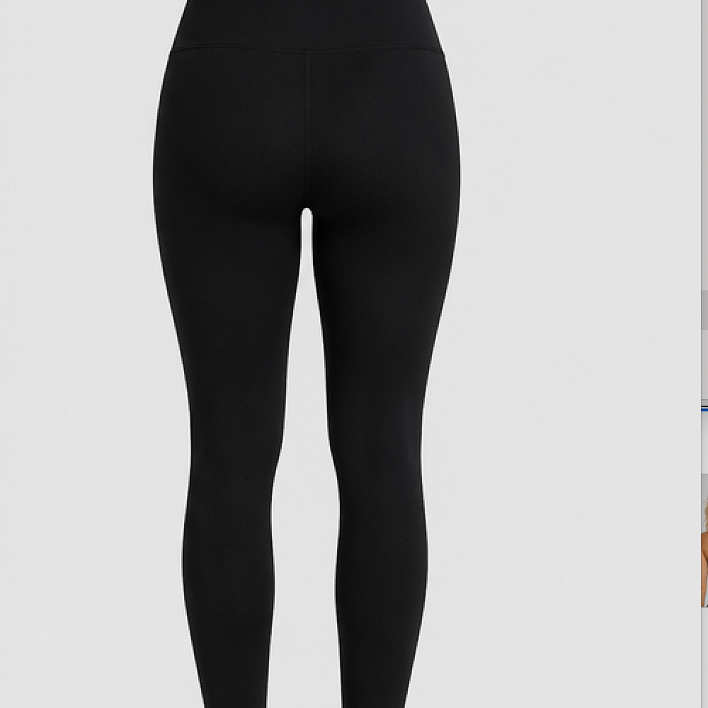 Run Free by Vee - High-Waisted Black Leggings