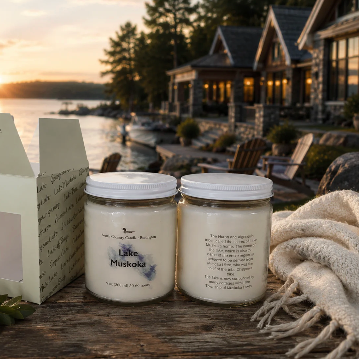 North Country Candle - Cottage Lake Soy Wax Candle Collection