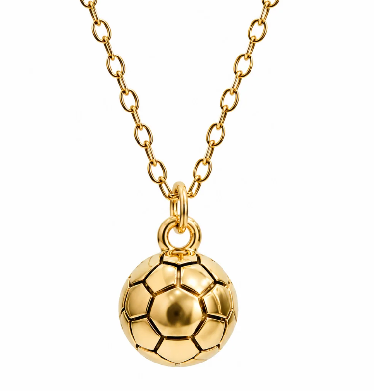 Sunbalm Jewelry - Sport Necklace SOCCER