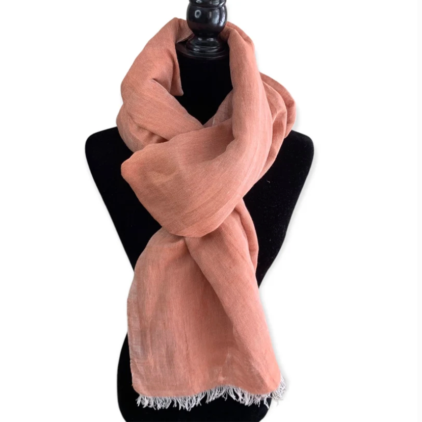 Dandarah - Handwoven Linen Scarf