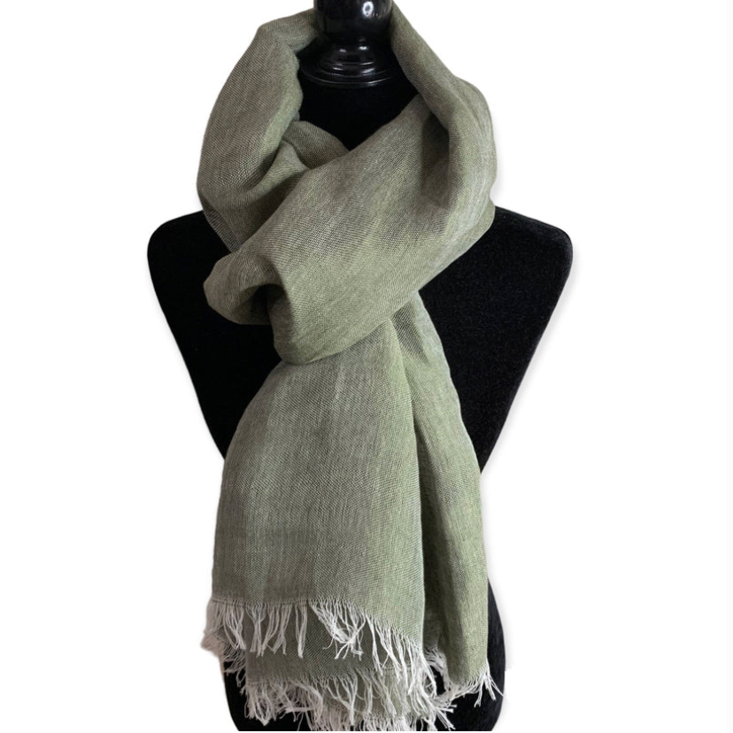 Dandarah - Handwoven Linen Scarf