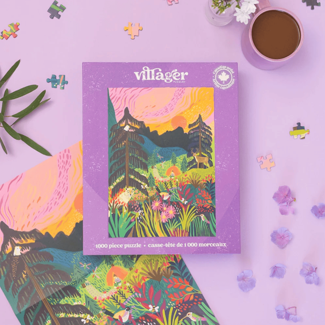 Villager Puzzles - MANNING PARK 1000-Piece Puzzle for Adults Designed in Canada by Anja Jane