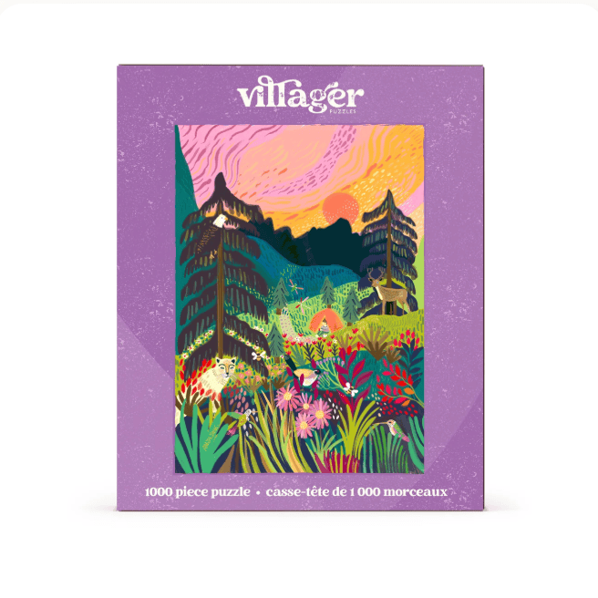 Villager Puzzles - MANNING PARK 1000-Piece Puzzle for Adults Designed in Canada by Anja Jane