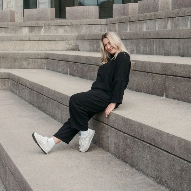 Pokoloko - Loft Cotton Crop Barrel Pants