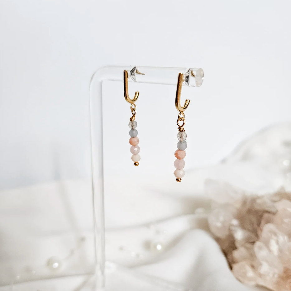 Rock Paper Pretty - Illusion Earrings