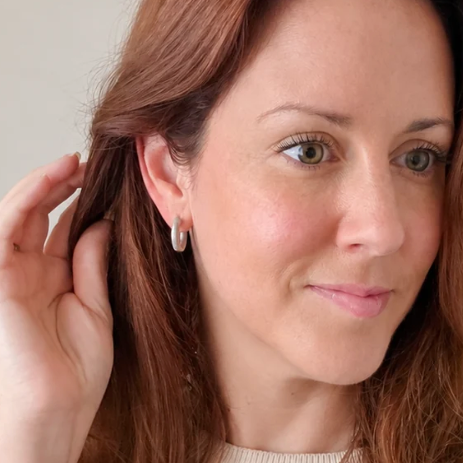 Rock Paper Pretty - FIRESIDE Hoop Earrings