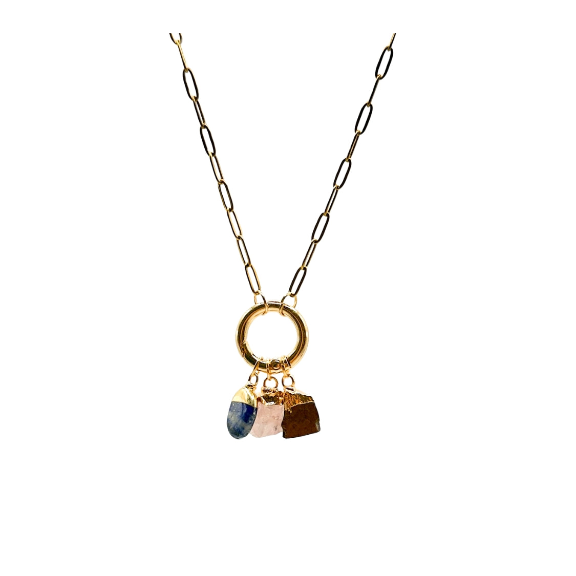 Mayuri's Beads - TAURUS Trinity Birthstone Necklace