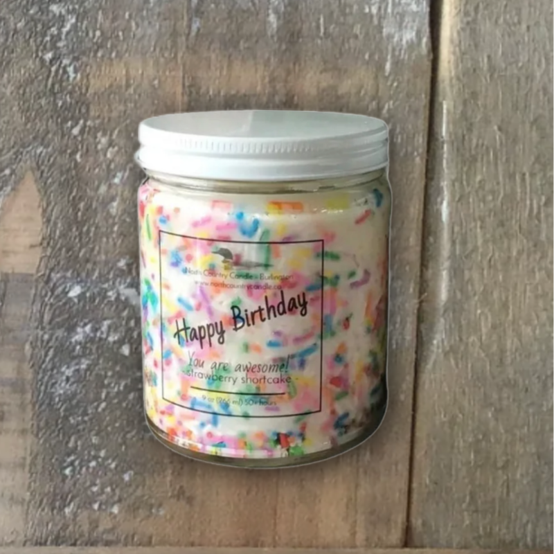 North Country Candle - Birthday Candle 9oz