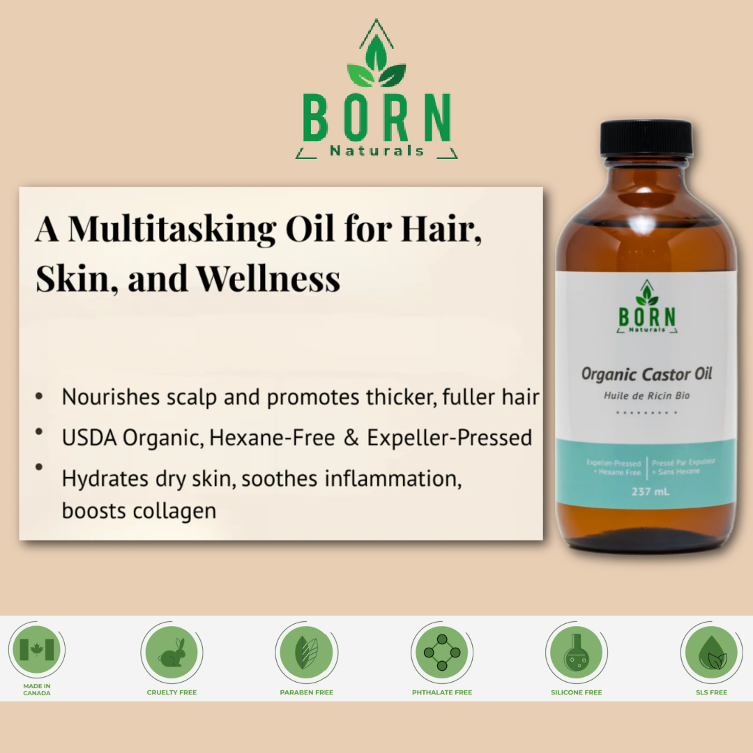 Born Naturals Organic Castor Oil