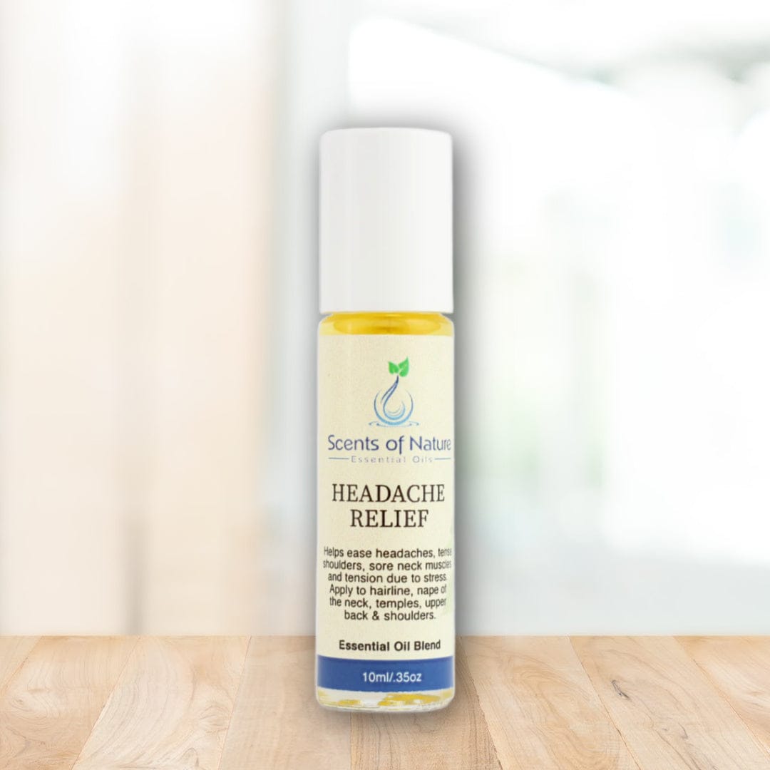 Headache relief essential oil blend by Scents of Nature
