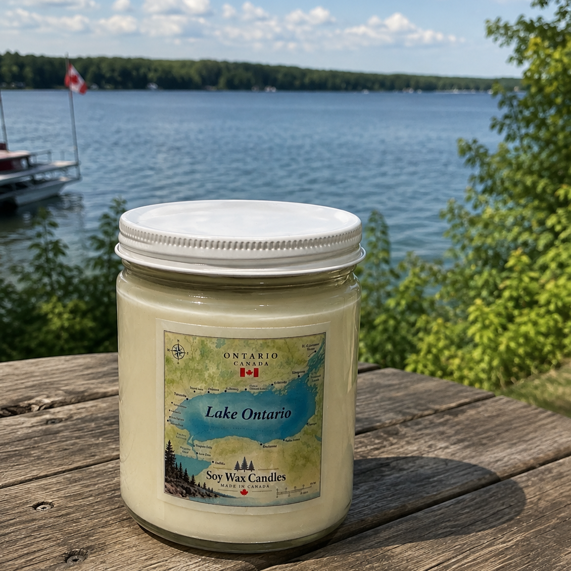 North Country Candle - LAKE ONTARIO Soy Wax Candle