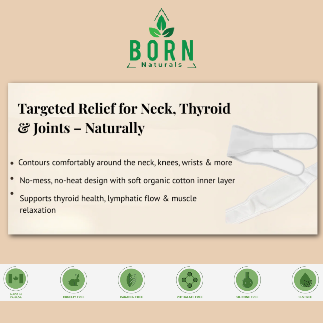 Born Naturals Castor Oil Neck & Flex Pack