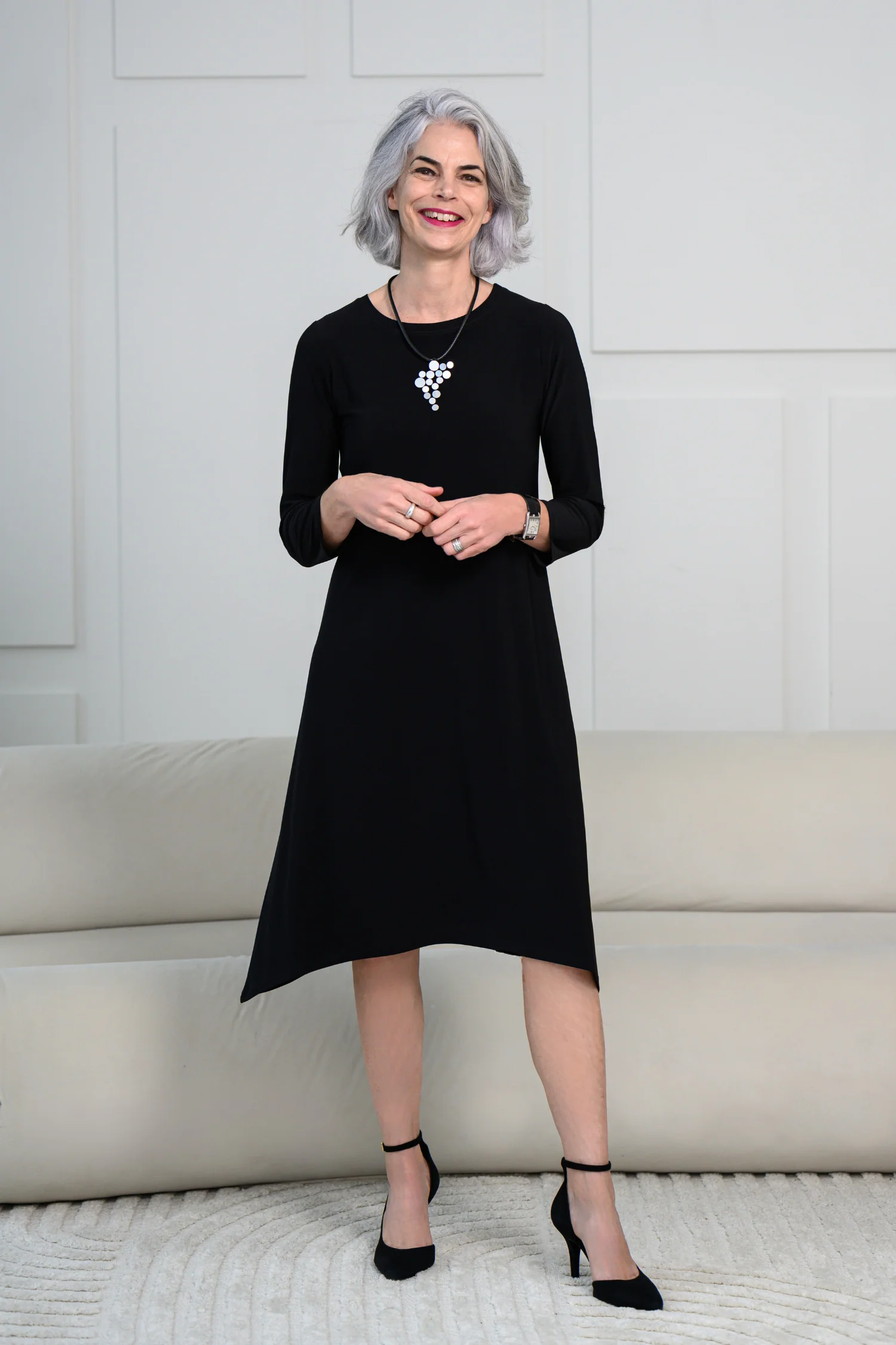 Helene Clarkson Design ORLY Long Sleeve Dress