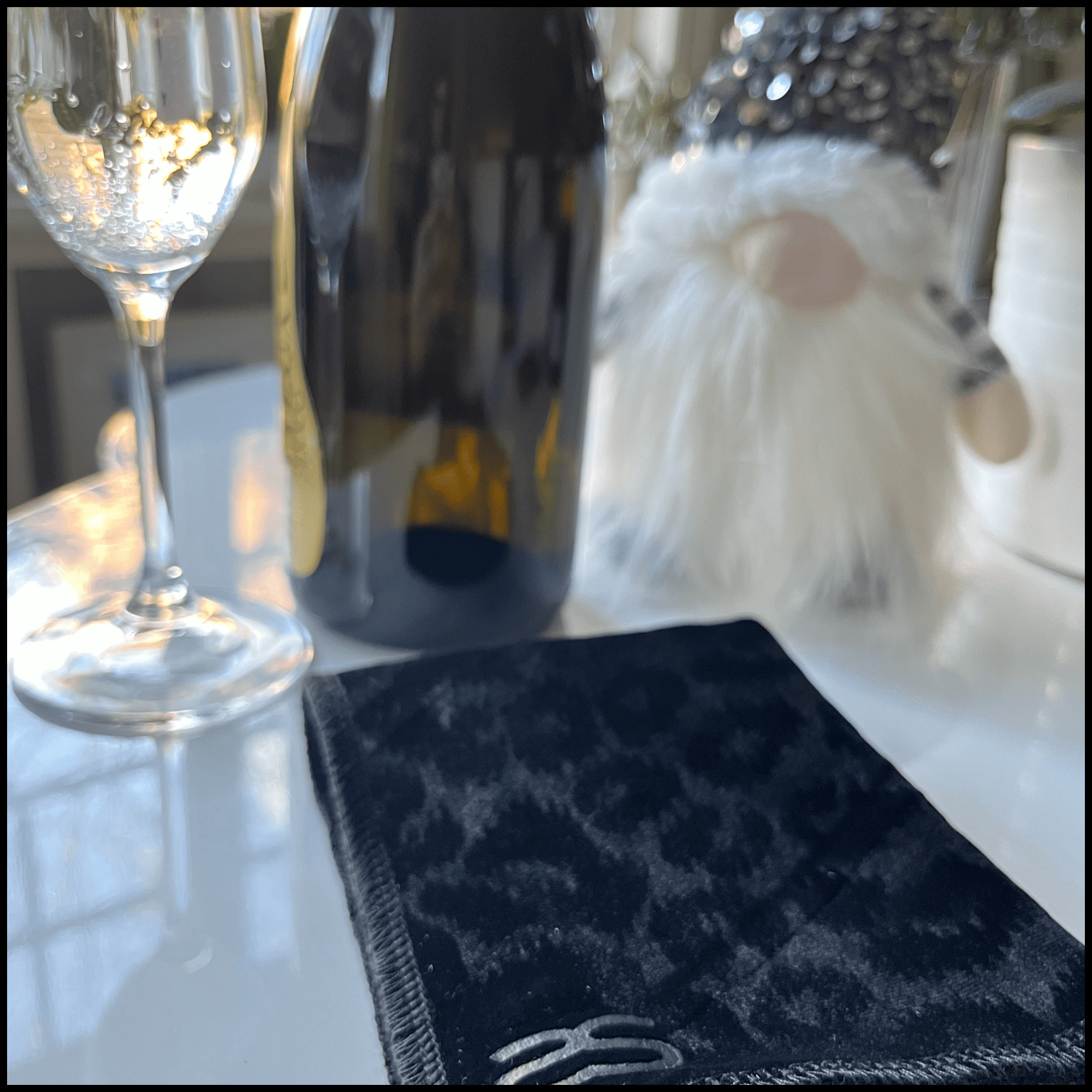 SeatSquare BLACK JAGUAR PRINT + Suede Carry Pouch