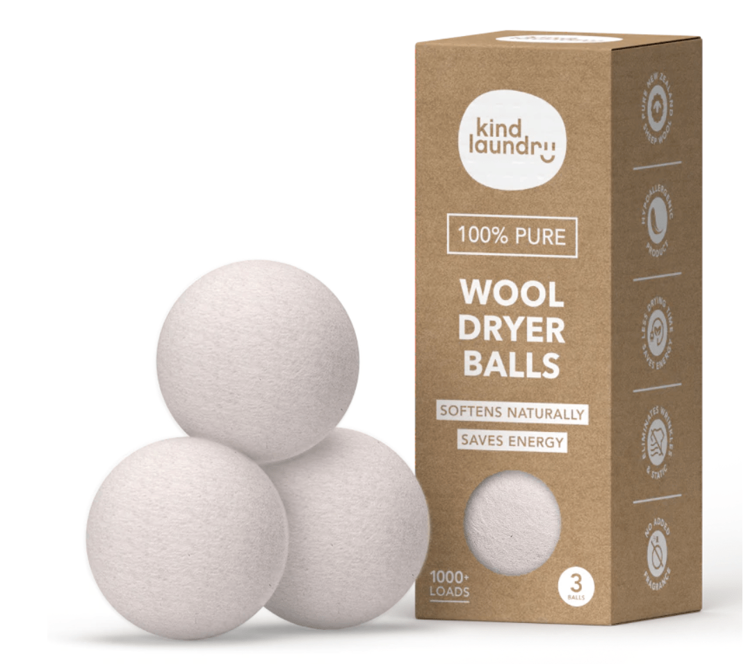 Kind Laundry Wool Dryer Balls (3-pack)