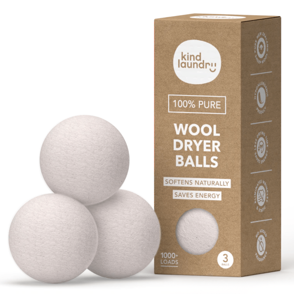 Kind Laundry Wool Dryer Balls (3-pack)