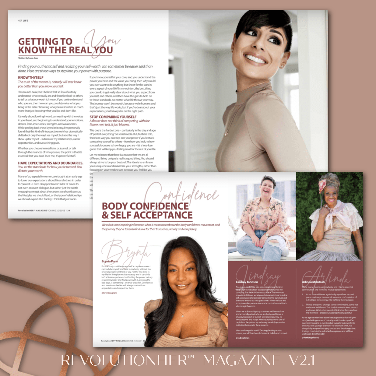 RevolutionHer™ Magazine V2.1 featuring Meena Harris