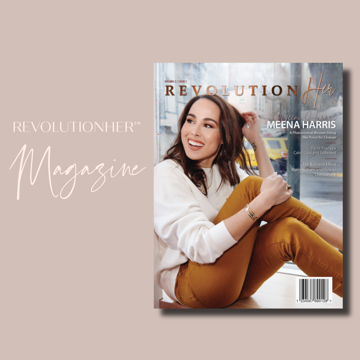 RevolutionHer™ Magazine V2.1 featuring Meena Harris