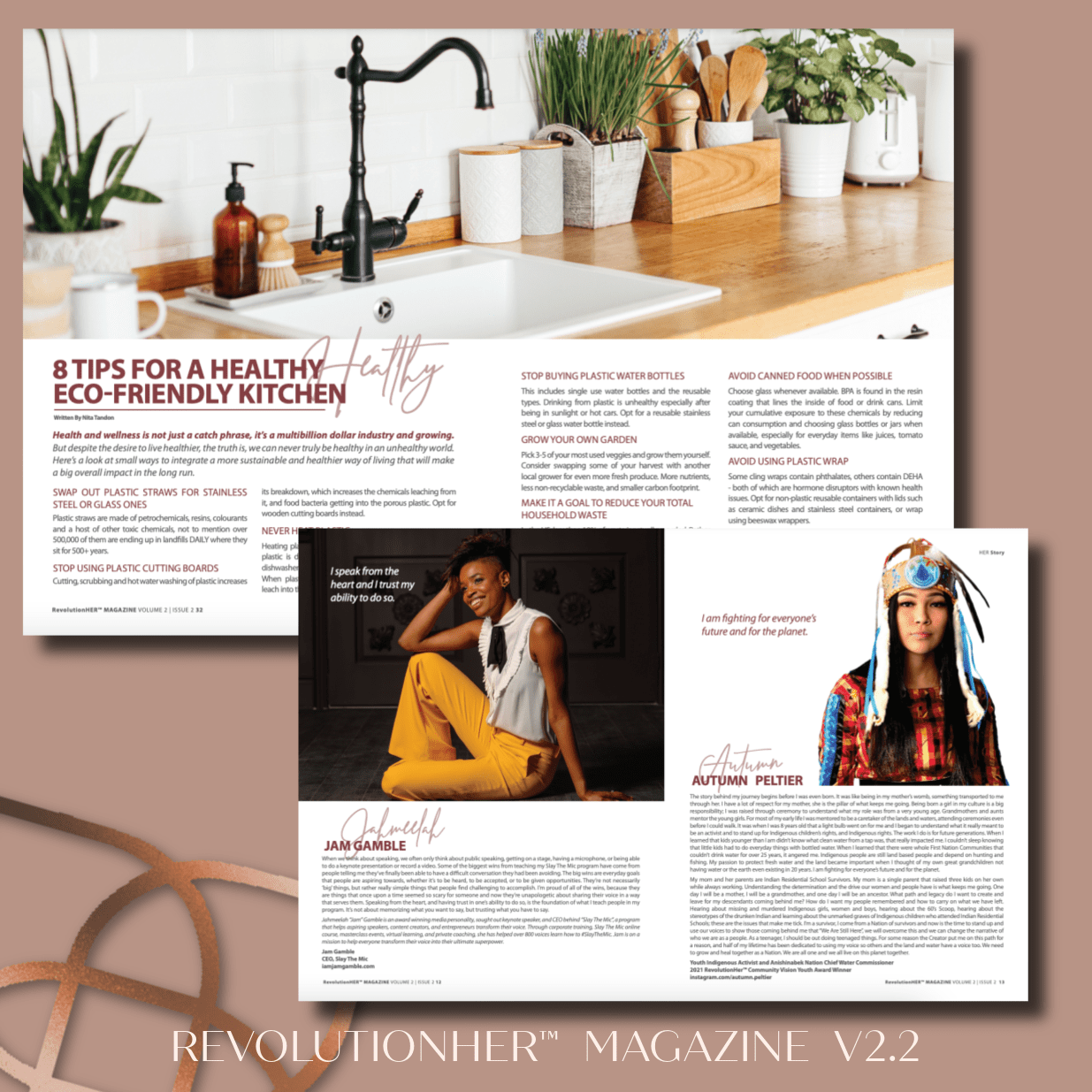 RevolutionHer™ Magazine V2.2 featuring Tembi Locke