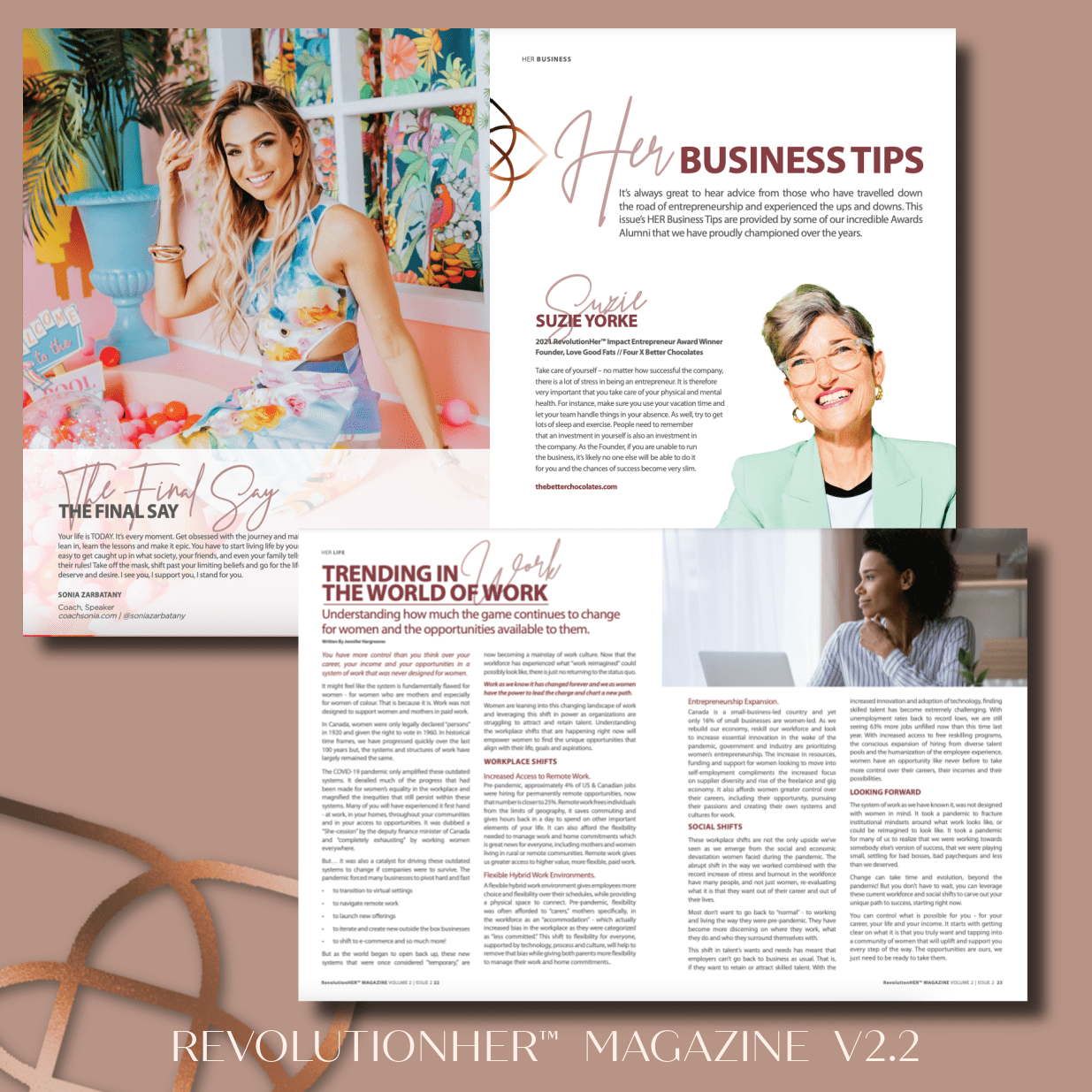 RevolutionHer™ Magazine V2.2 featuring Tembi Locke