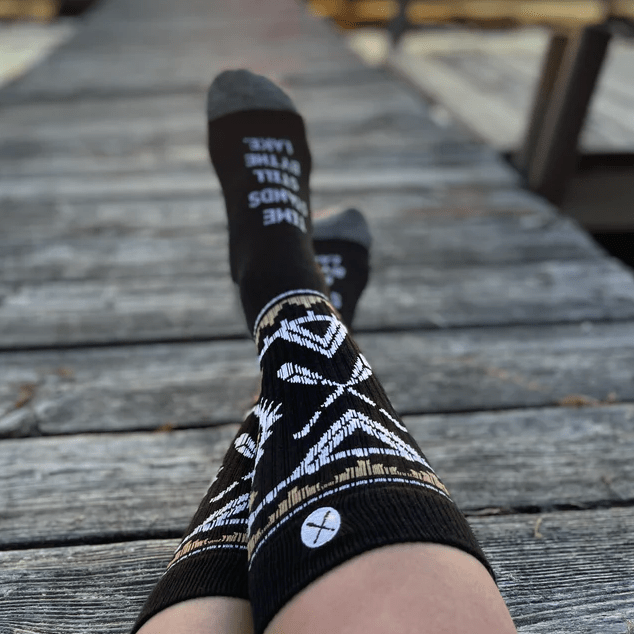 Canoe & Lake Cabin Socks