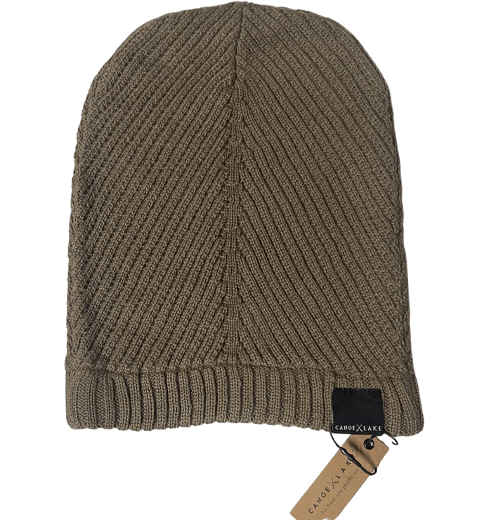 Canoe & Lake Portage Beanie (100% Merino Wool)
