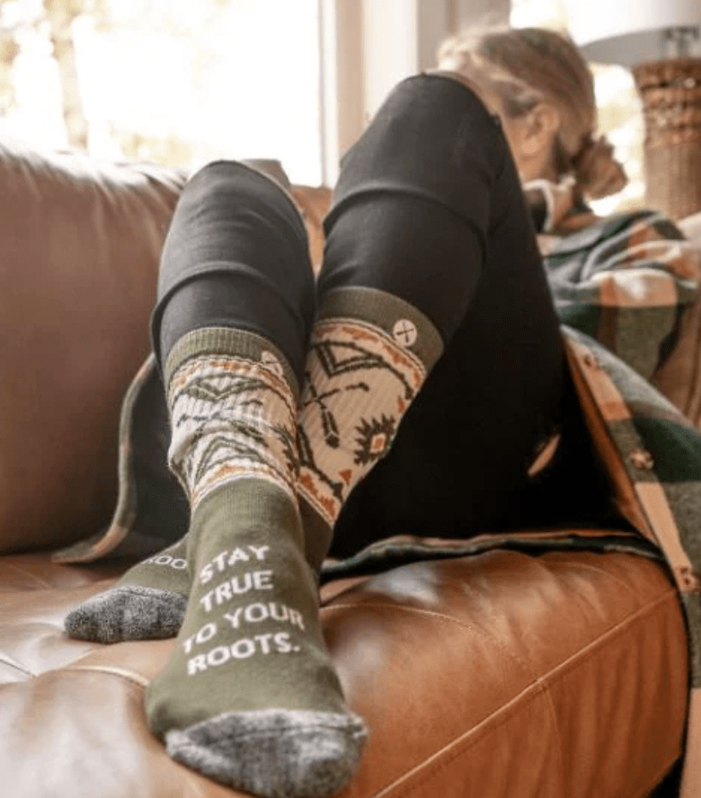 Canoe & Lake Cabin Socks