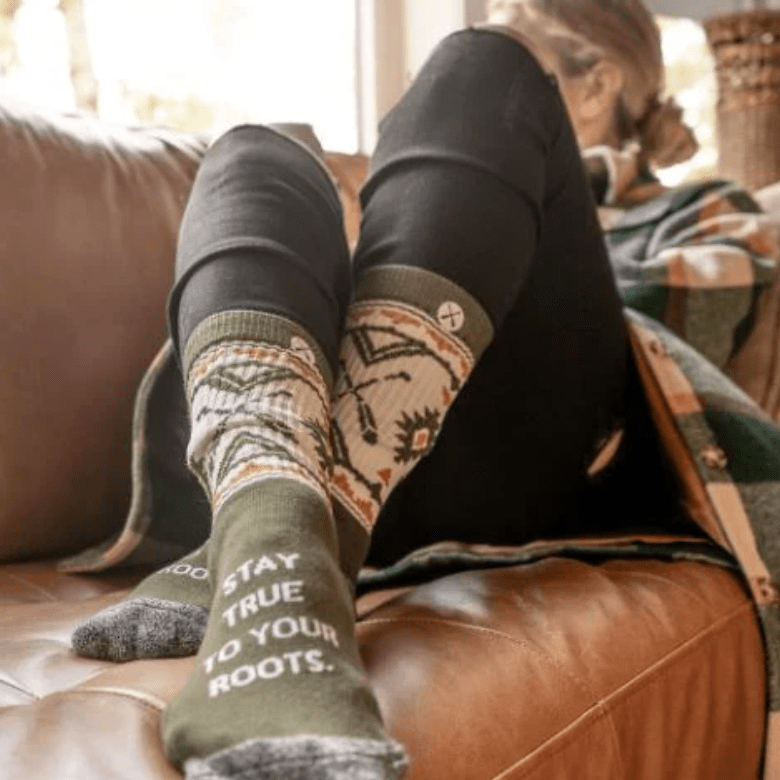 Canoe & Lake Cabin Socks