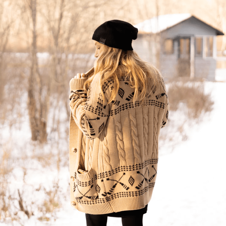 Canoe & Lake Traveler Knit Sweater